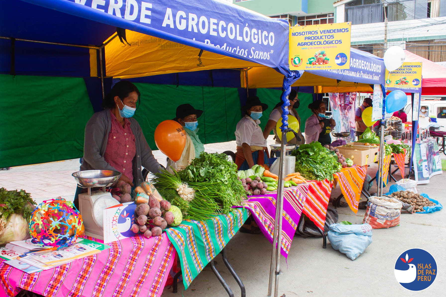 Agricultores trabajando