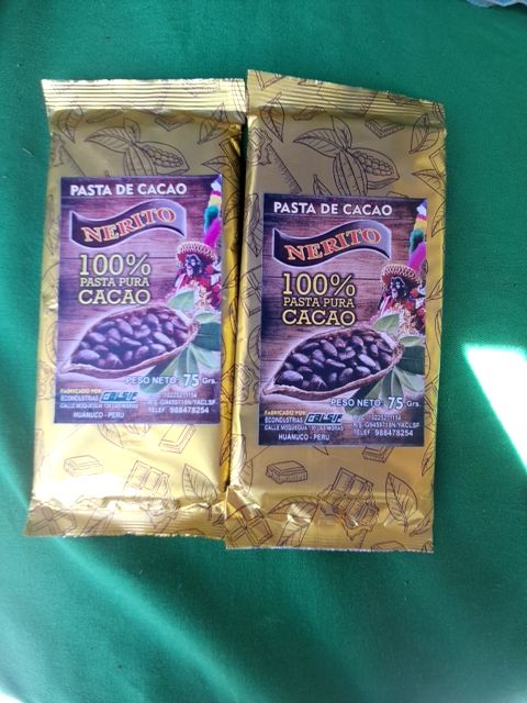 Pasta de Cacao 100% 75 gfr